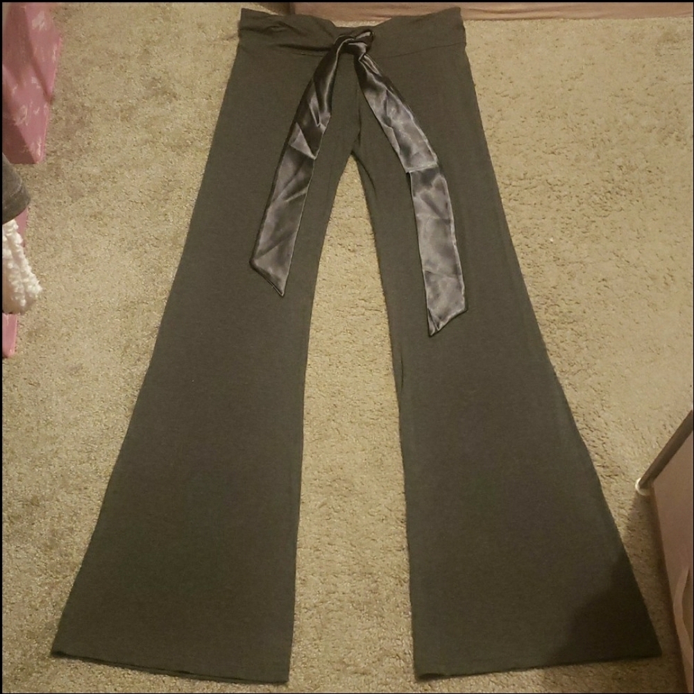 Beach Bunny Lounge Bunny Booty Low Rise Flare Pants